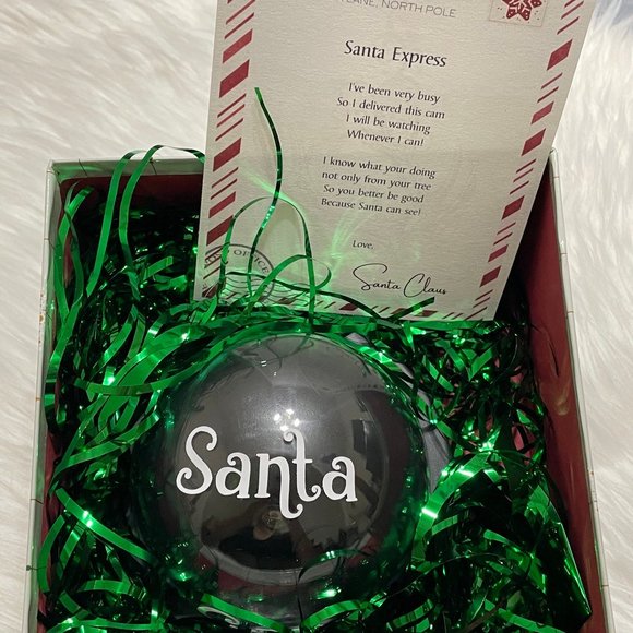 NEW‎ IN PACKAGE * SANTA CAM * SANTA CAMERA * CHRISTMAS SANTA CAM DECOR - Picture 8 of 10